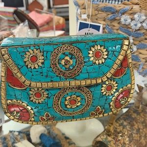 Tiled Antik Kraft Purse